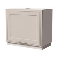 WRASENSCHRANK Salo W8/60 Weiß / Kaschmir Matt 60 / 32,5 / 50cm - Kaschmir/Weiß, Holz/Holzwerkstoff (60/50/32.5cm) - Feldmann-Wohnen