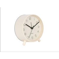 WECKER Lofty - Weiß - 11/12 cm - Weiß, Metall (11/12/11cm) - Karlsson