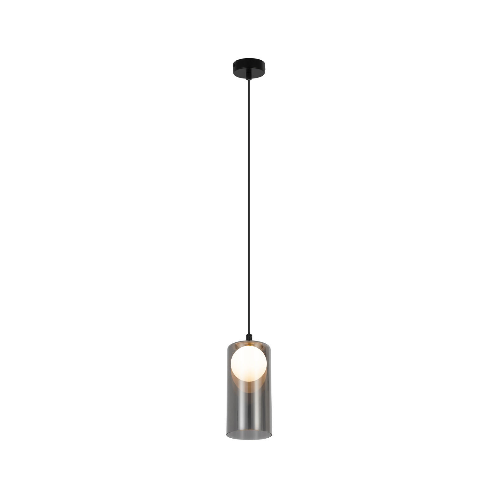 HÄNGELEUCHTE Margeson 8/8/145.5 cm - Schwarz, Metall (8/8/145.5cm) - Nettlife