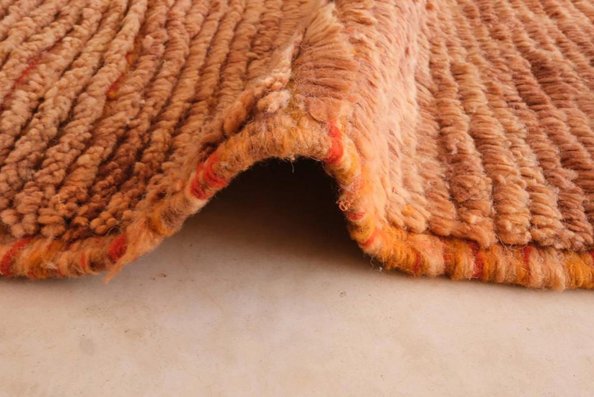 BERBERTEPPICH aus Marokko aus reiner Wolle 200x 300 cm - Braun, Naturmaterialien (200/300cm) - AFK Living
