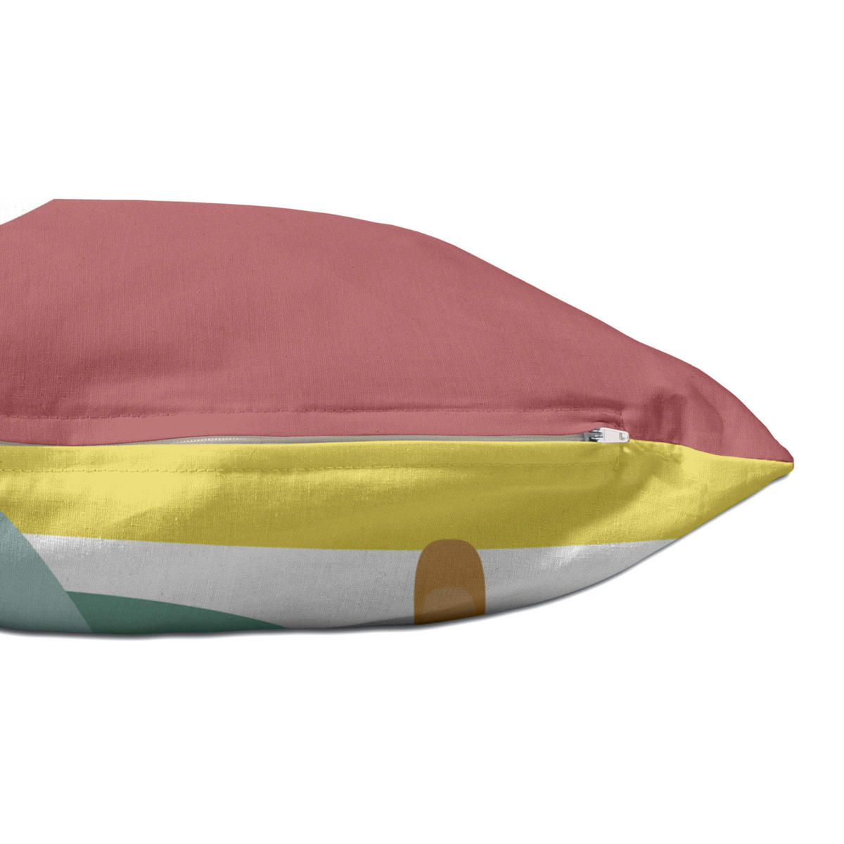 KISSENBEZUG learning to fly 50x30 cm mehrfarbig - Multicolor, Textil (50/30cm) - Happy Friday