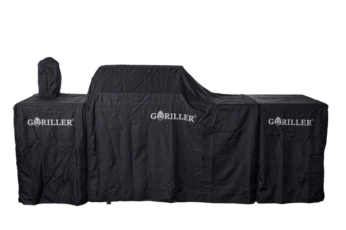 OUTDOORKÜCHE KING - Schwarz, Metall (263/90/70cm) - Goriller