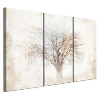 LEINWANDBILD Baum 3-tlg. 120x80 cm - Multicolor, Holz (120/80cm) - LUMASOUL
