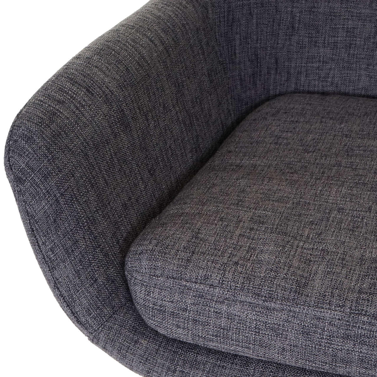 BARHOCKER Grau - Grau, Textil (53/99/45cm) - MCW