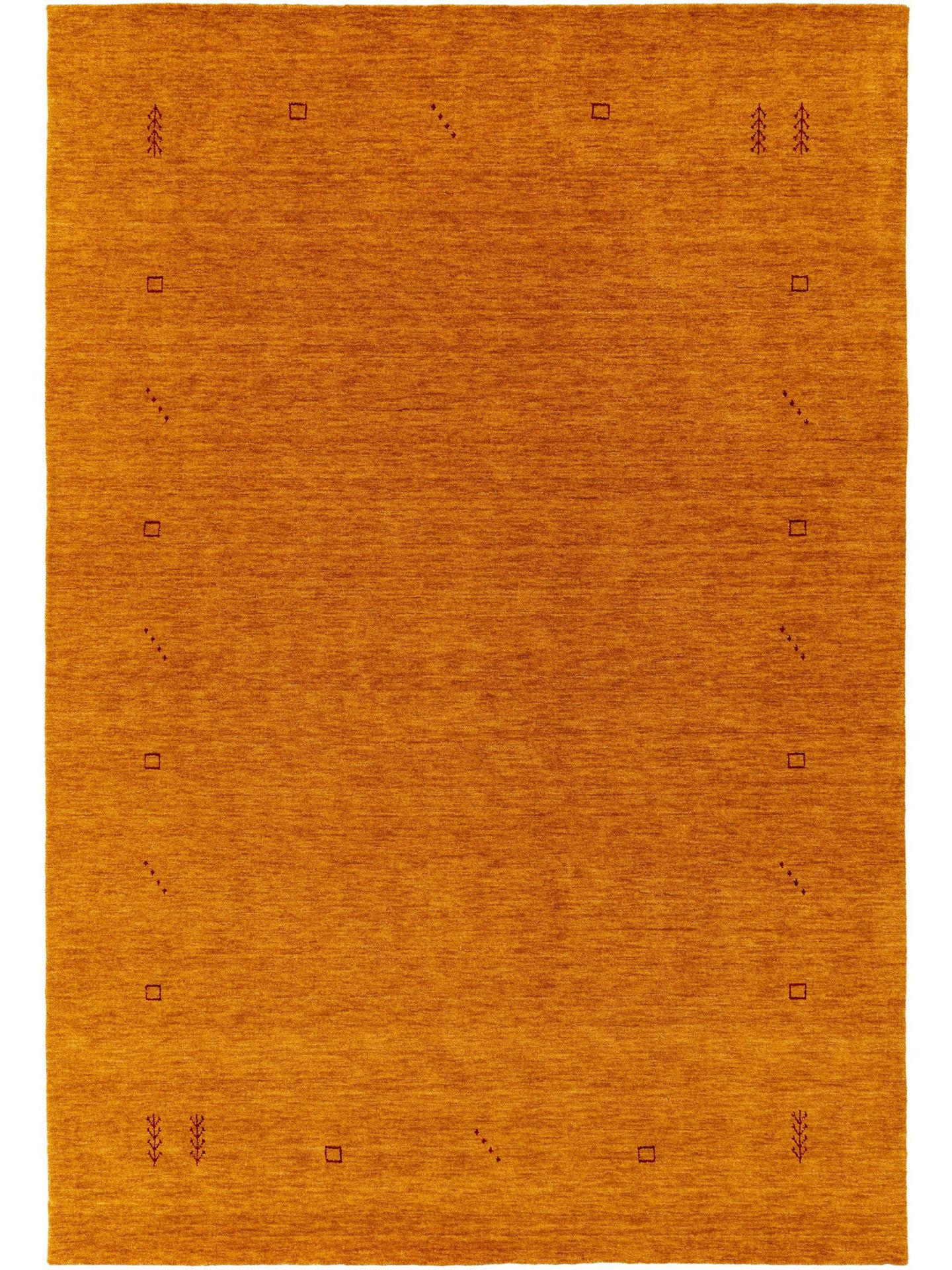 WOLLTEPPICH Jamal Gelb 200x300 cm - Gelb, Textil (200/1cm) - KUNSTLOFT