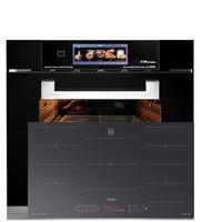EINBAU-BACKOFEN EH 6344 N+KCT 9110 FI Induktionskochfeld 90 cm - Schwarz, Metall (59.4/59.4/57.5cm) - Kaiser Küchengeräte