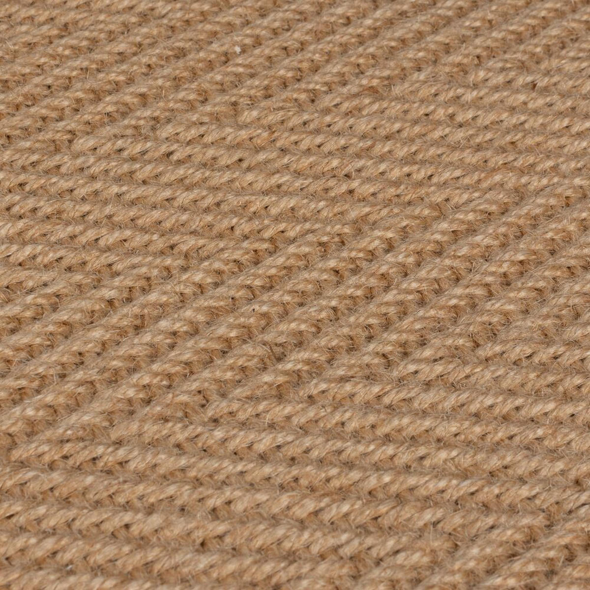 TEPPICH Jute mit Bordüre, Geometrisch-Design TRENT KIRA, Rot 160x230 cm - Rot/Naturfarben, Textil (160/230cm) - KADIMA DESIGN