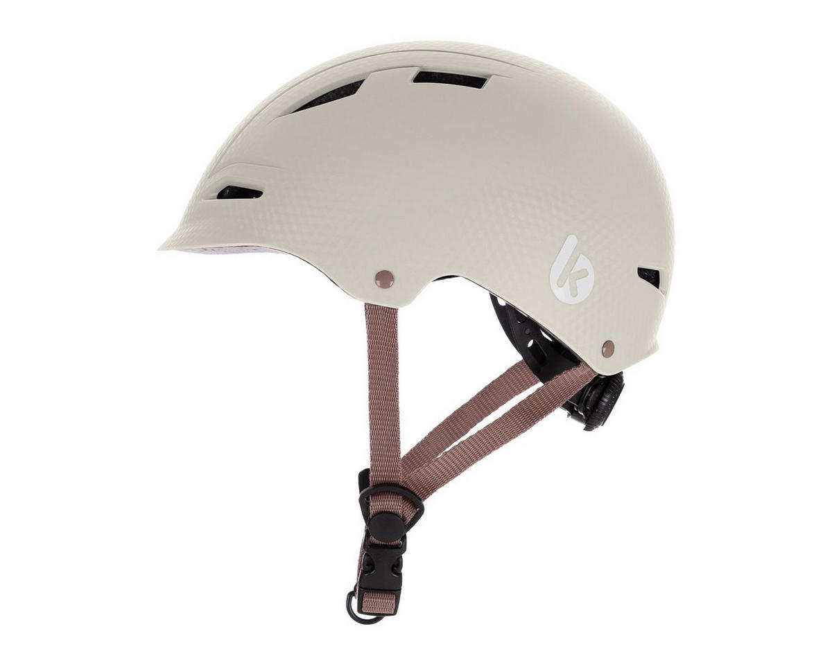 KINDERHELM 46-56 beige 46-56 cm, 9 Öffnungen, verstellbare Gurte, ab 2 Jahren, Kinderhelm - Beige, Kunststoff (21/25cm) - Kikka boo