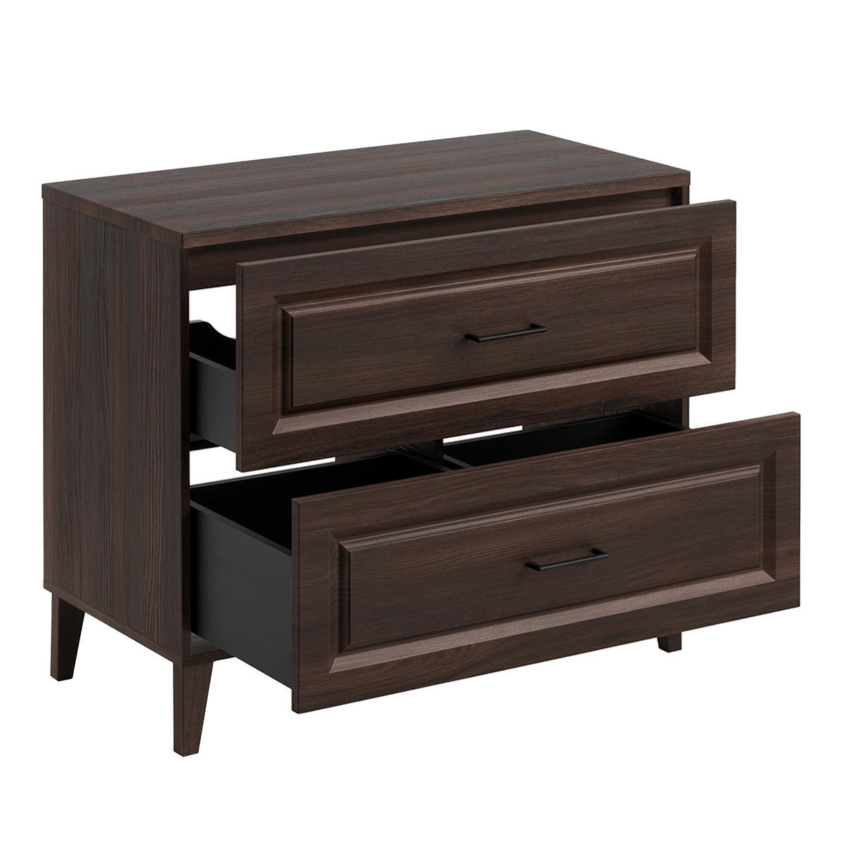 SKRINKA POD UMÝVADLO 100cm Moka Drevo - hnedá, kompozitné drevo (100/84.5/46cm) - Petits-meubles