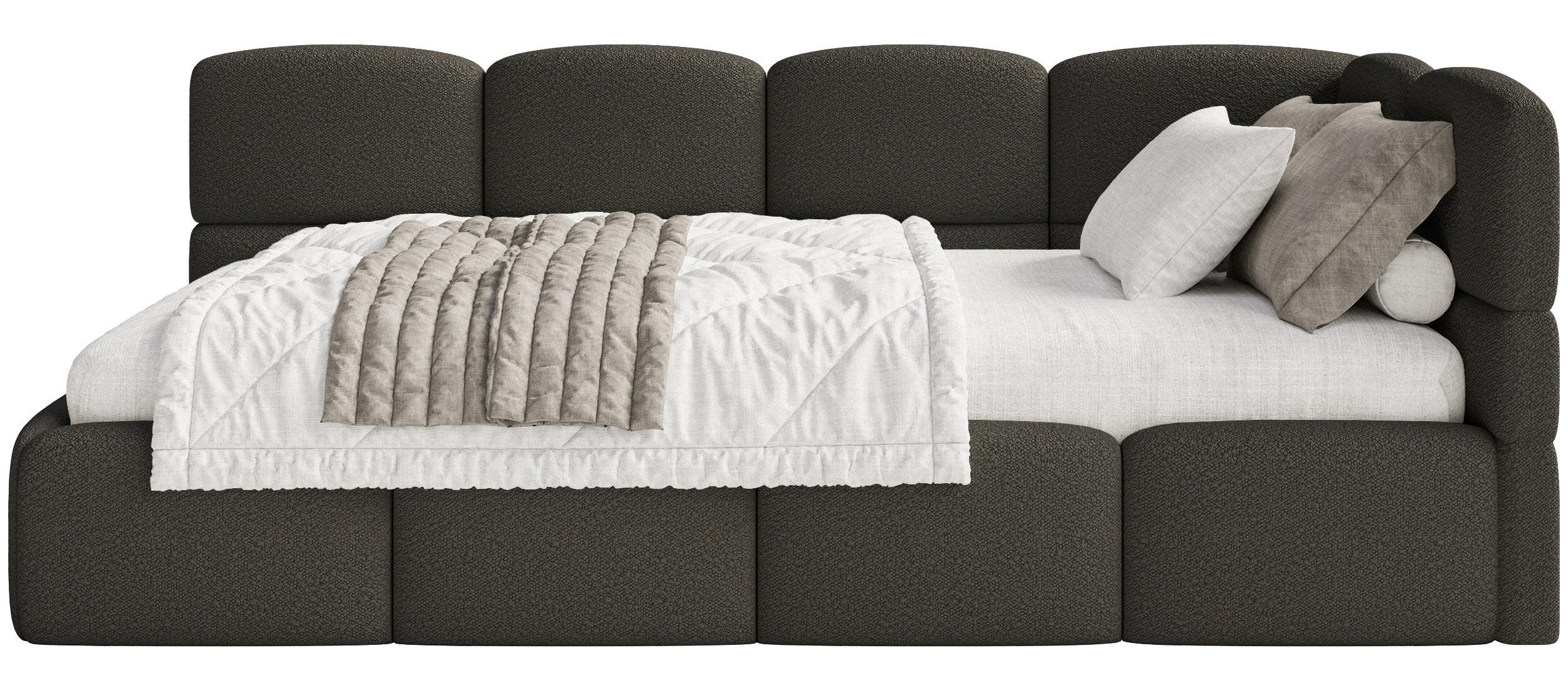 Selsey POSTEL PRO MLÁDEŽ Cloudy hnědá 120 cm, buklé