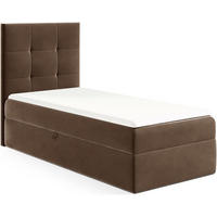 KINDERBETT MINO 2 - Braun, Holzwerkstoff (84/208cm) - Meblini