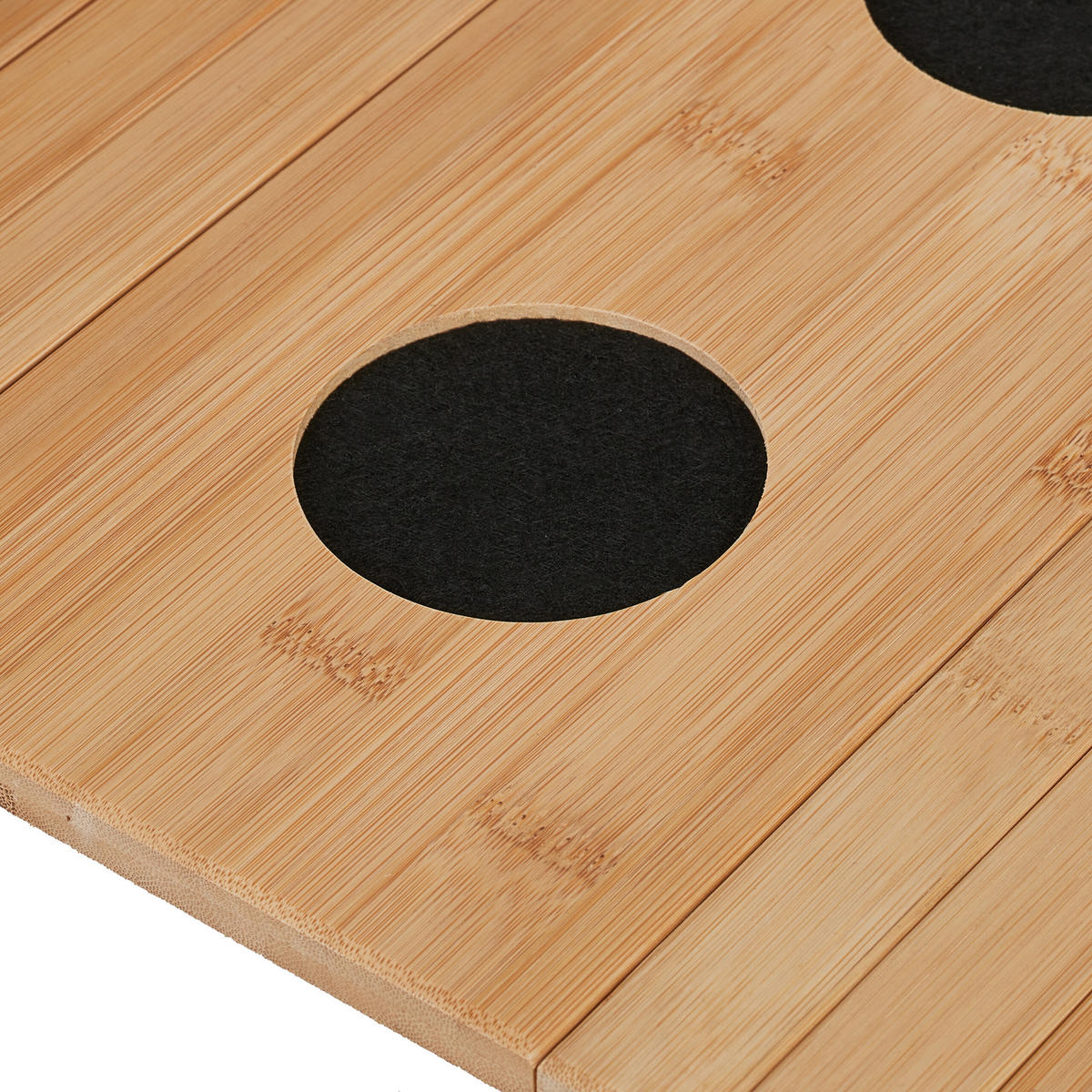 SOFATABLETT - Multicolor, Holz/Textil (50/5.5/33.5cm) - Relaxdays