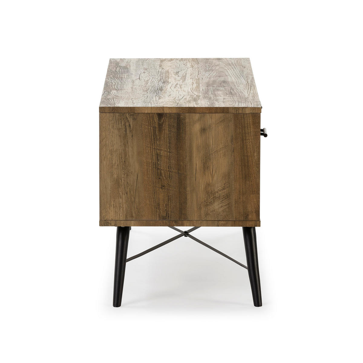 TV-ELEMENT Clavel 2 Schubladen - Wildeiche, Holzwerkstoff (100/50/40cm) - VS Venta-stock