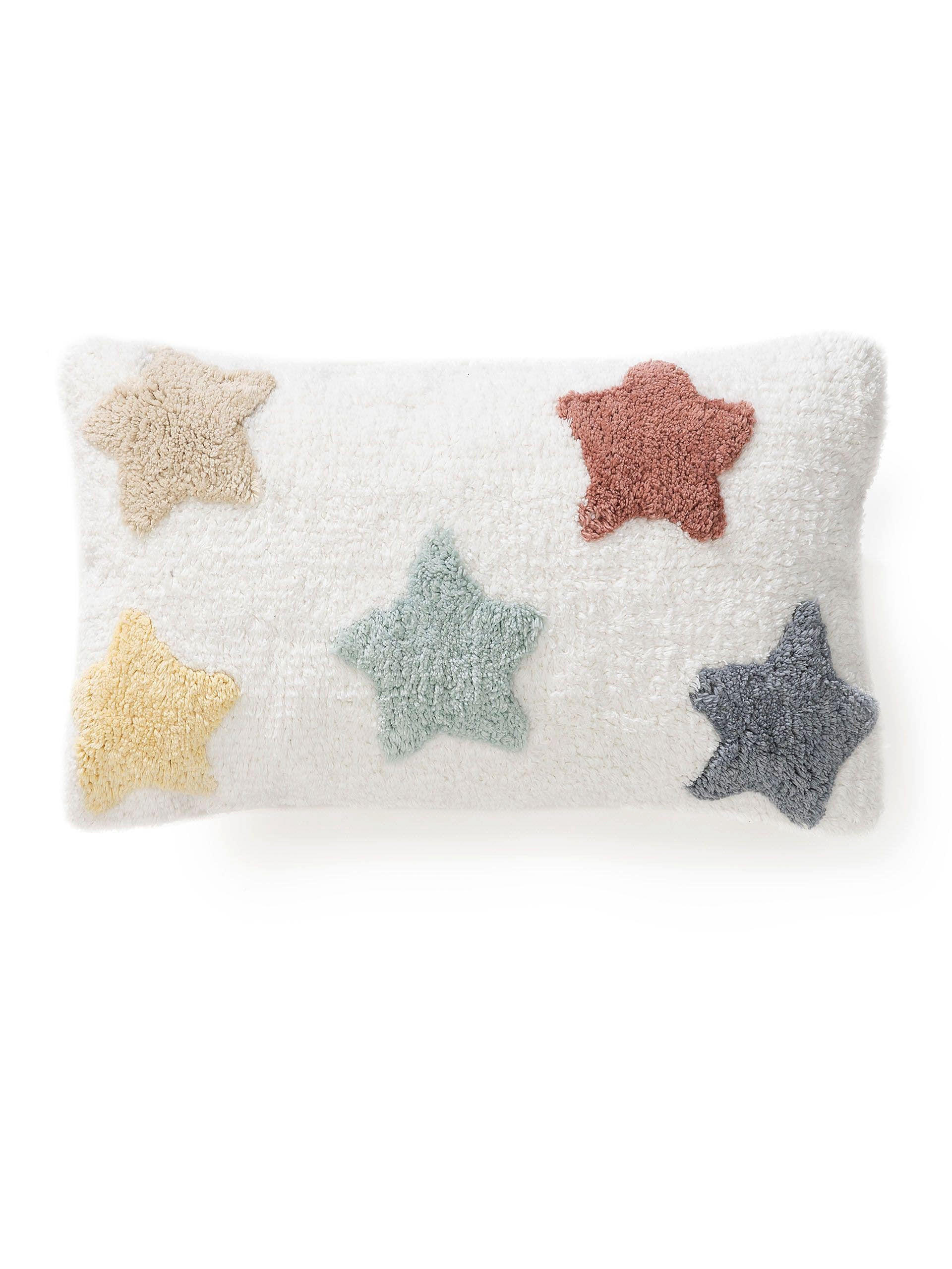 KISSENBEZUG Stars Multicolor 30x50 cm - Multicolor, Textil (30/50cm) - Lytte