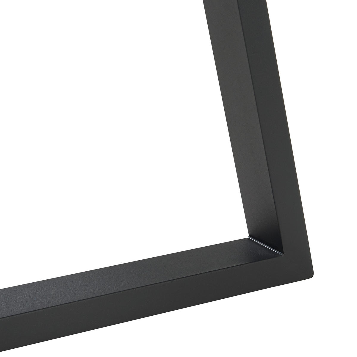 TISCHGESTELL-SET 2 TLG. Lyngby - Schwarz, Metall (70/72/10cm) - [en.casa]