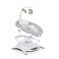 BABYWIPPE La Scala rosa Bewegungsmelder, Vibration, Fernbedienung, 6 Schaukelmethoden - Rosa, Metall - Cangaroo
