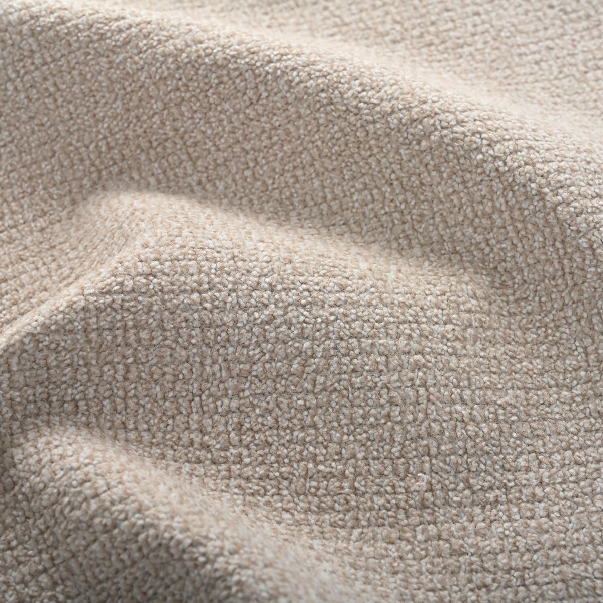 DREHSTUHL, 360° Drehbar, 5 Rollen, Chenille, Beige - Beige, Textil (60/71/71cm) - FLIEKS