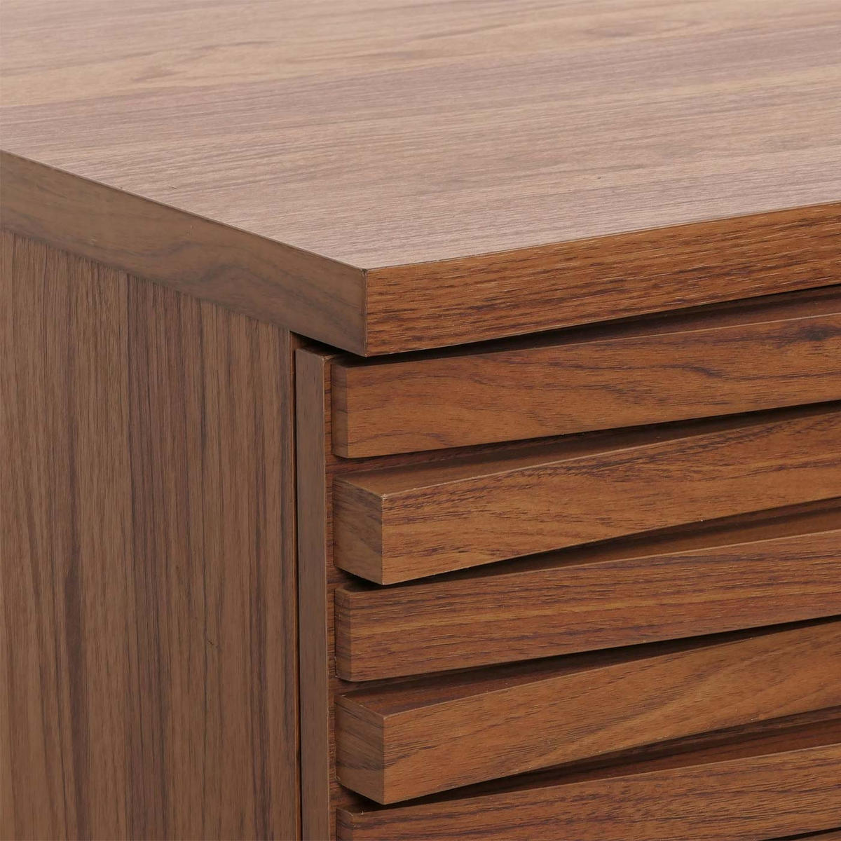 COUCHTISCH Walnuss Dekor - Walnussfarben, Holzwerkstoff (55/110/46cm) - MCW