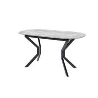ESSTISCH VITO M Ausziehbar 150 - 190 / 80 x 77 cm - Schwarz/Grau, Holz (150/80/77cm) - MASSENO