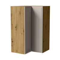ECKHÄNGESCHRANK Salo W14/60 Eiche Artisan / Kaschmir Matt 60 / 60 / 96cm - Kaschmir/Eiche Artisan, Holz/Holzwerkstoff (60/96/60cm) - Feldmann-Wohnen