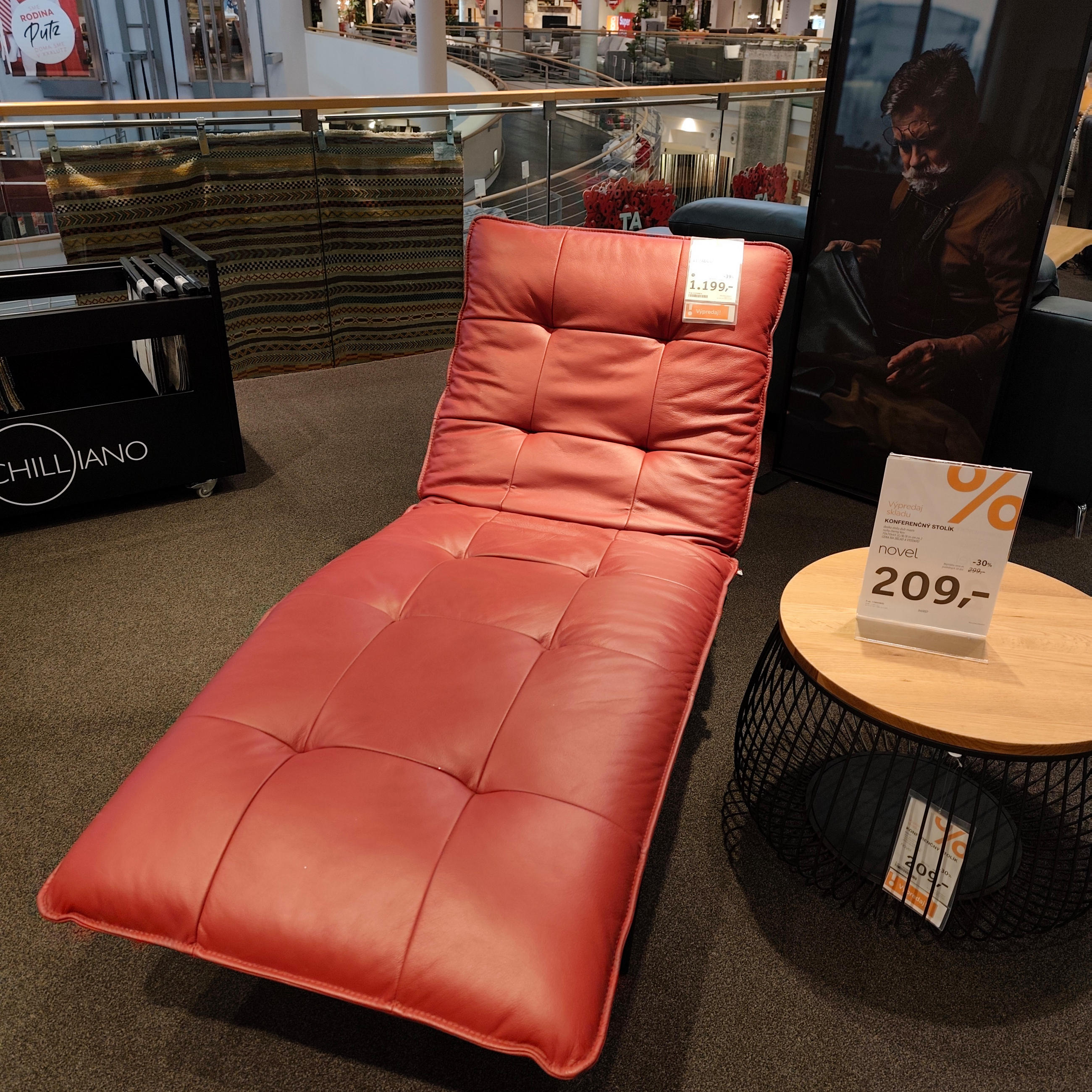 LEŽADLO RUBY - E.Schillig