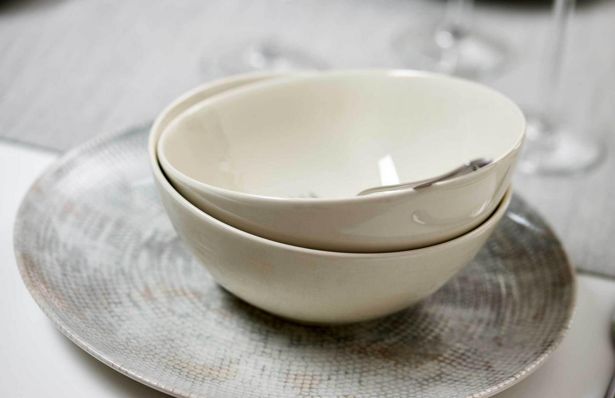 FRÜHSTÜCKS-SET Cecina Beige 18er Set - Beige, Keramik (1/1/1cm) - Ritzenhoff Breker