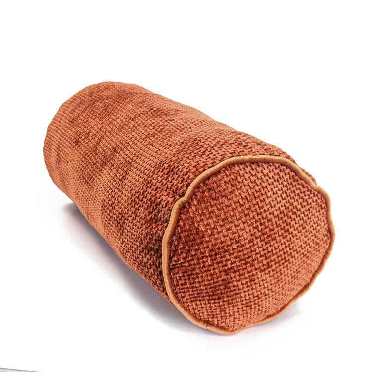 KISSEN Nuno - Orange - 20/45/45 cm - Orange, Textil (45/20cm) - Unique Living