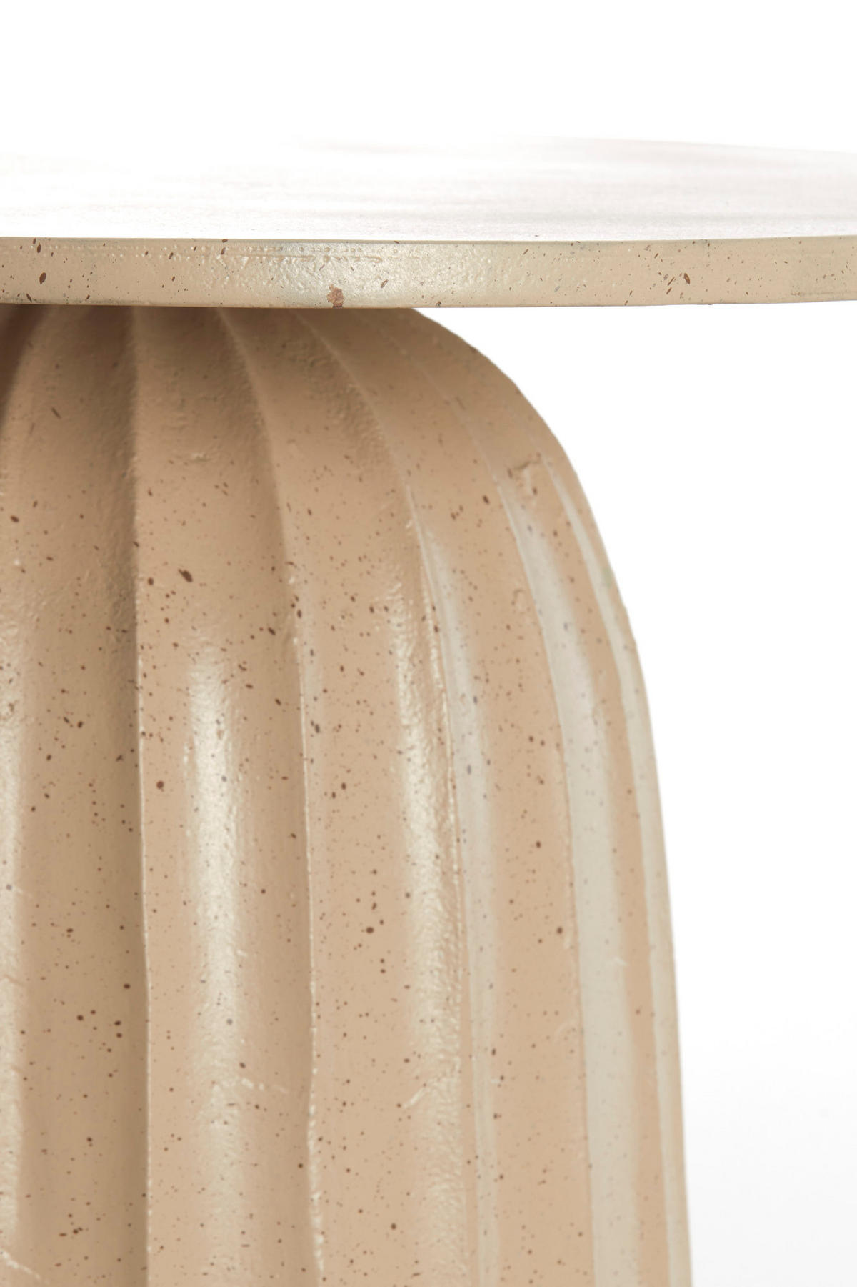 BEISTELLTISCH Veglia Braun Ø60/38 cm - Braun, Metall (60/60/38cm) - Light & Living