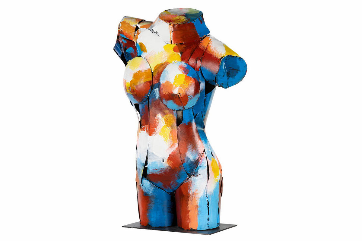 METALLSKULPTUR Bunt 75/43 cm - Multicolor, Metall (5/43/20cm) - KUNSTLOFT
