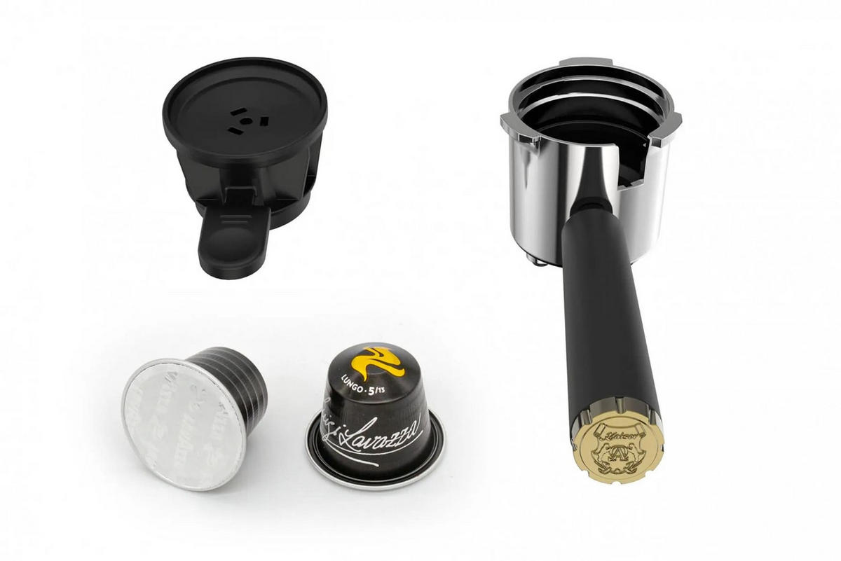 KAFFEEMASCHINE KA 2001 R Empire, Edelstahl, 19 bar, Siebträger-Espressomaschine - Edelstahlfarben, Metall (14.5/31/29.5cm) - Kaiser Küchengeräte