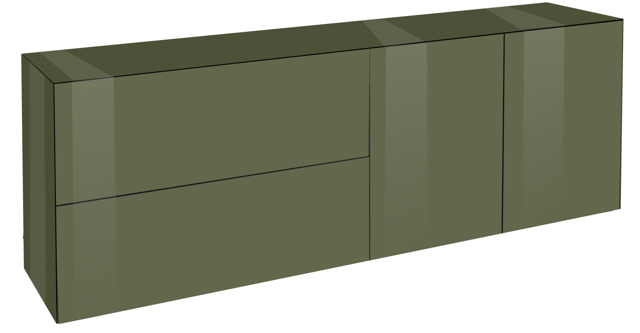 XXXLutz Lowboard Grün 181x63x42 cm