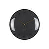 WANDUHR Fuerte Dome Schwarz 30.5/3/30.5 cm - Schwarz, Metall (3/30.5/30.5cm) - Karlsson