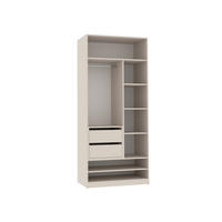 GARDEROBENSCHRANK OFFEN TRES 13C CASHMERE 90 x 206 x 51 - Kaschmir, Holzwerkstoff (90/206/51cm) - Marmex Möbel