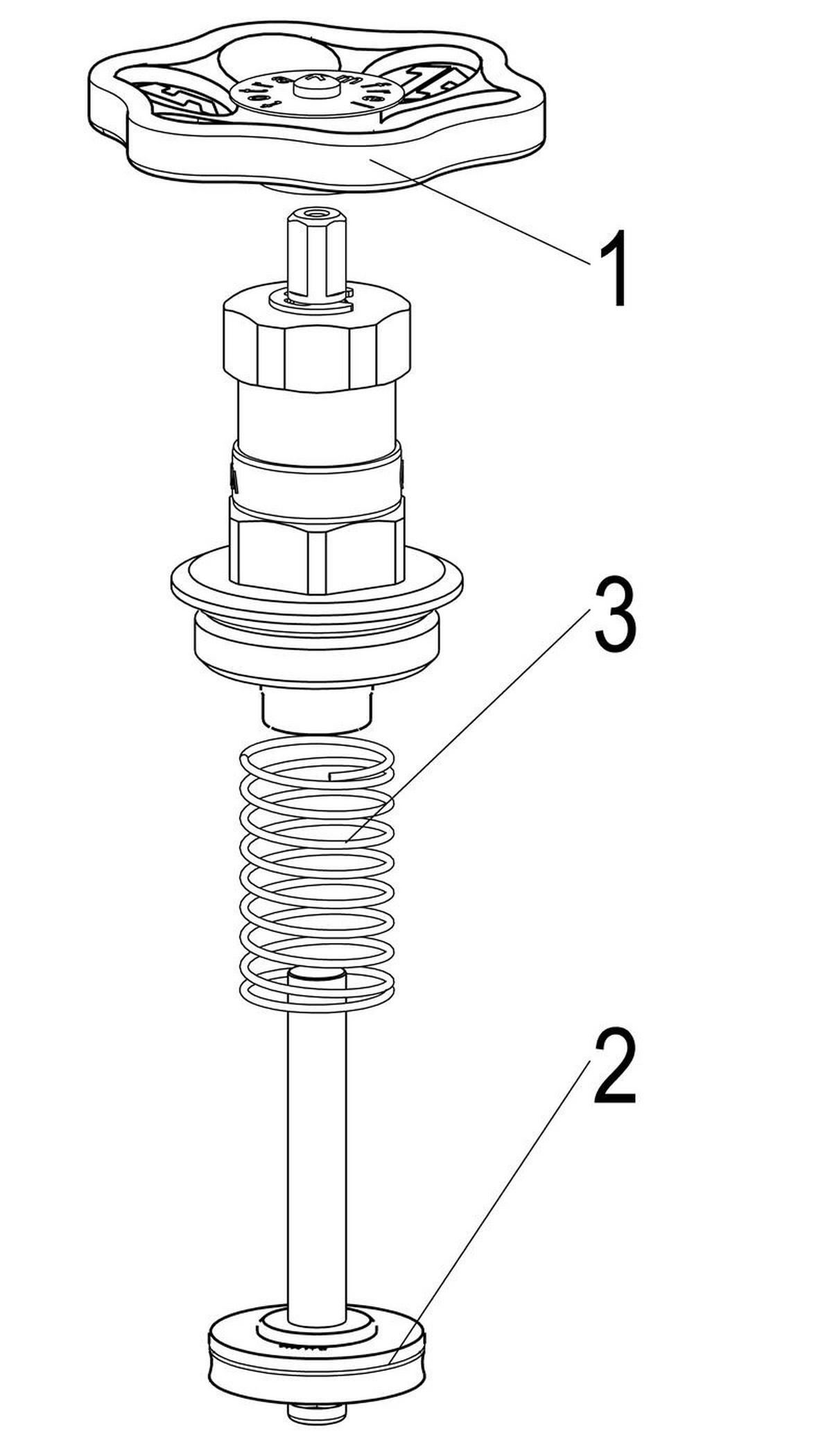 FETTKAMMER-OT FUER KFR-VENTIL DIN3502,N.ST.SP.,DN32,1 1/4",EPDM - Schwarz, Metall (10/18/30cm) - Schlösser Armaturen
