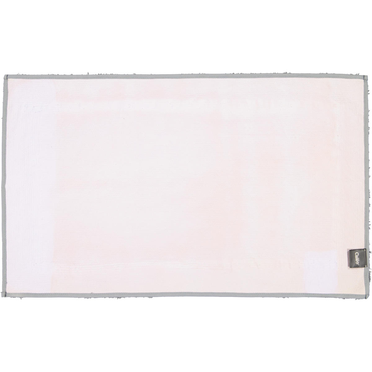 BADTEPPICHE LUXURY HOME TWO-TONE 590 SCHIEFER - 77 - Grau, Textil (60/100cm) - Cawö