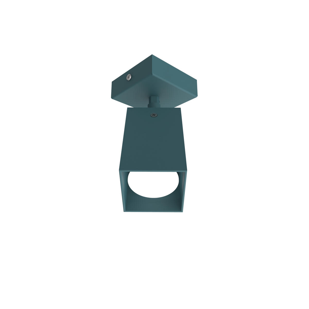 DECKENLEUCHTE - Blau, Metall (7.6/7.6/17cm) - Lumicom