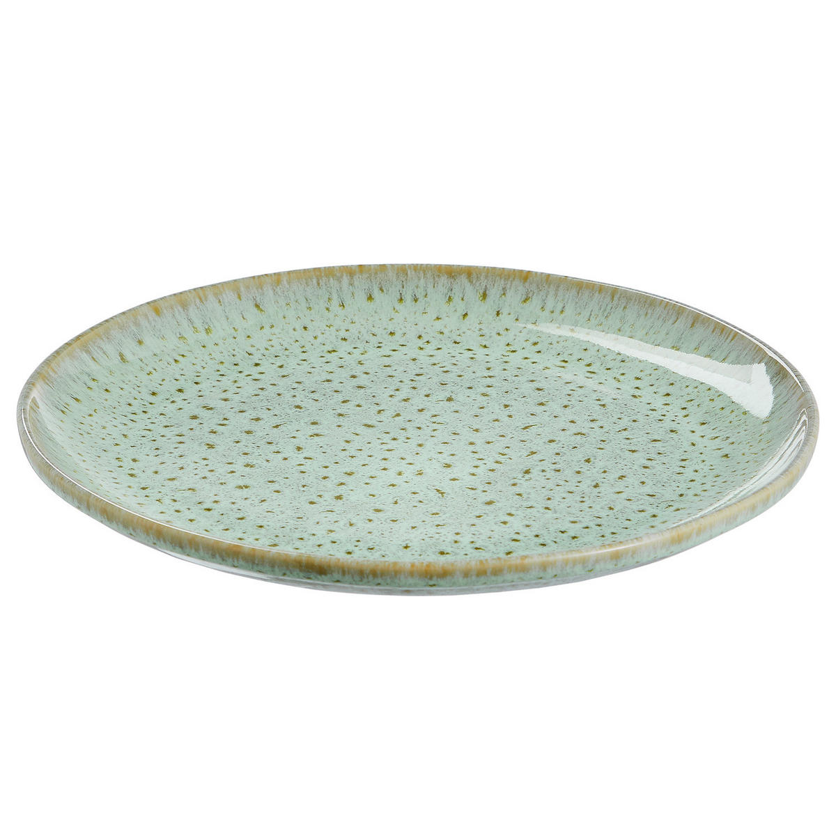 TELLER Tavira 27 cm - Grün, Keramik (27/27/2.7cm) - Butlers