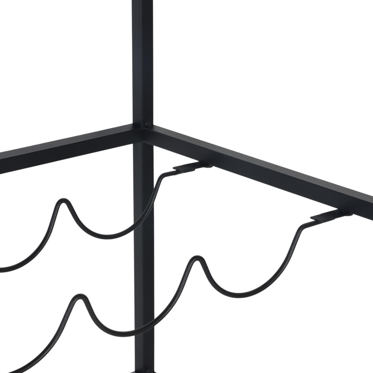 SERVIERWAGEN - Multicolor, Holzwerkstoff/Metall (60/82/45cm) - Relaxdays