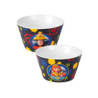 MÜSLISCHALE Feuerwehrman Sam Mehrfarbig 500 ml - Multicolor, Keramik (14cm) - Chiemsee