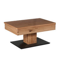 FUNKTIONSTISCH Celesta 90x60x43 höhenverstellbar;diagonal verschiebbar Wildeiche - Wildeiche, Holz (90/60/43cm) - 58aufmkessel