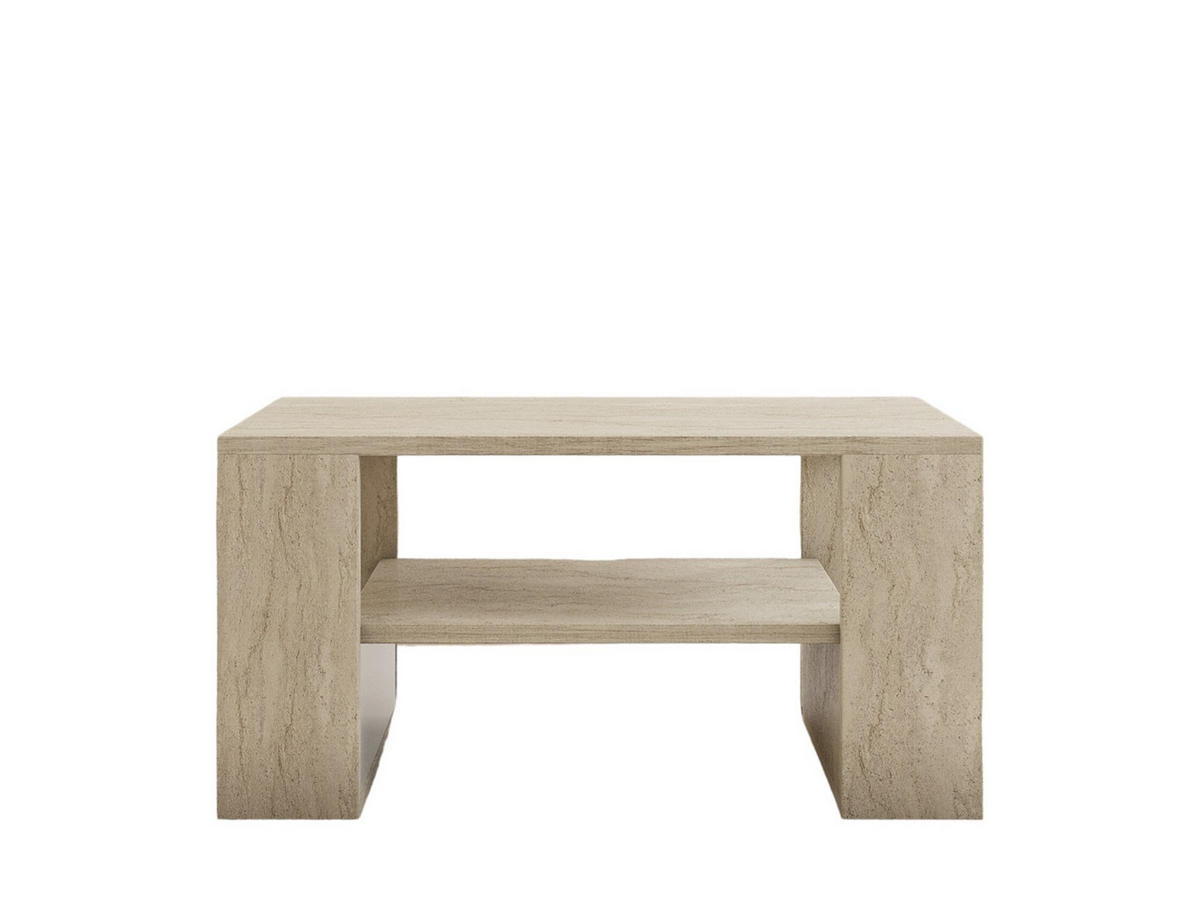 COUCHTISCH iris beige - Beige, Holz (80/50/40cm) - Habitat Garten