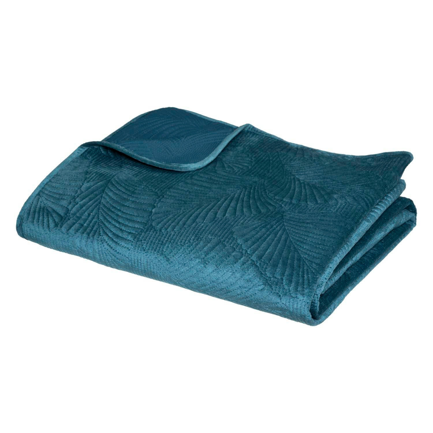 TAGESDECKE 240/260 cm - Blau, Textil (240/260cm) - Atmosphera Createur d´interieur