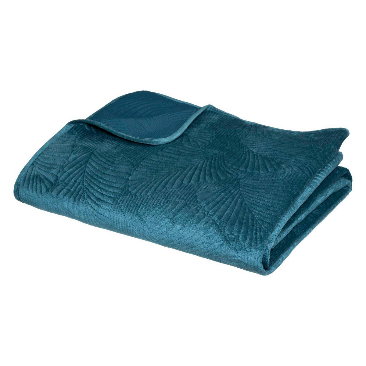 TAGESDECKE 240/260 cm - Blau, Textil (240/260cm) - Atmosphera Createur d´interieur