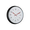 WANDUHR Modern Factory Ø30 cm - Schwarz, Kunststoff (30/4.5/30cm) - Karlsson