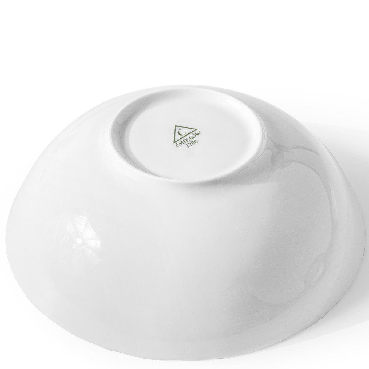 SALATSCHÜSSEL CMIELOW SOFIA GOLD aus Porzellan - Weiß, Keramik (17/17/6.6cm) - KONSIMO®
