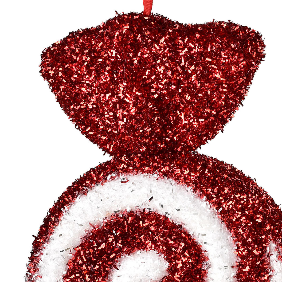 CHRISTBAUMANHÄNGER Santa Lila Rot 16x4,5xh30 cm Kunststoff - Rot, Kunststoff (4.5/30/16cm) - Mondex