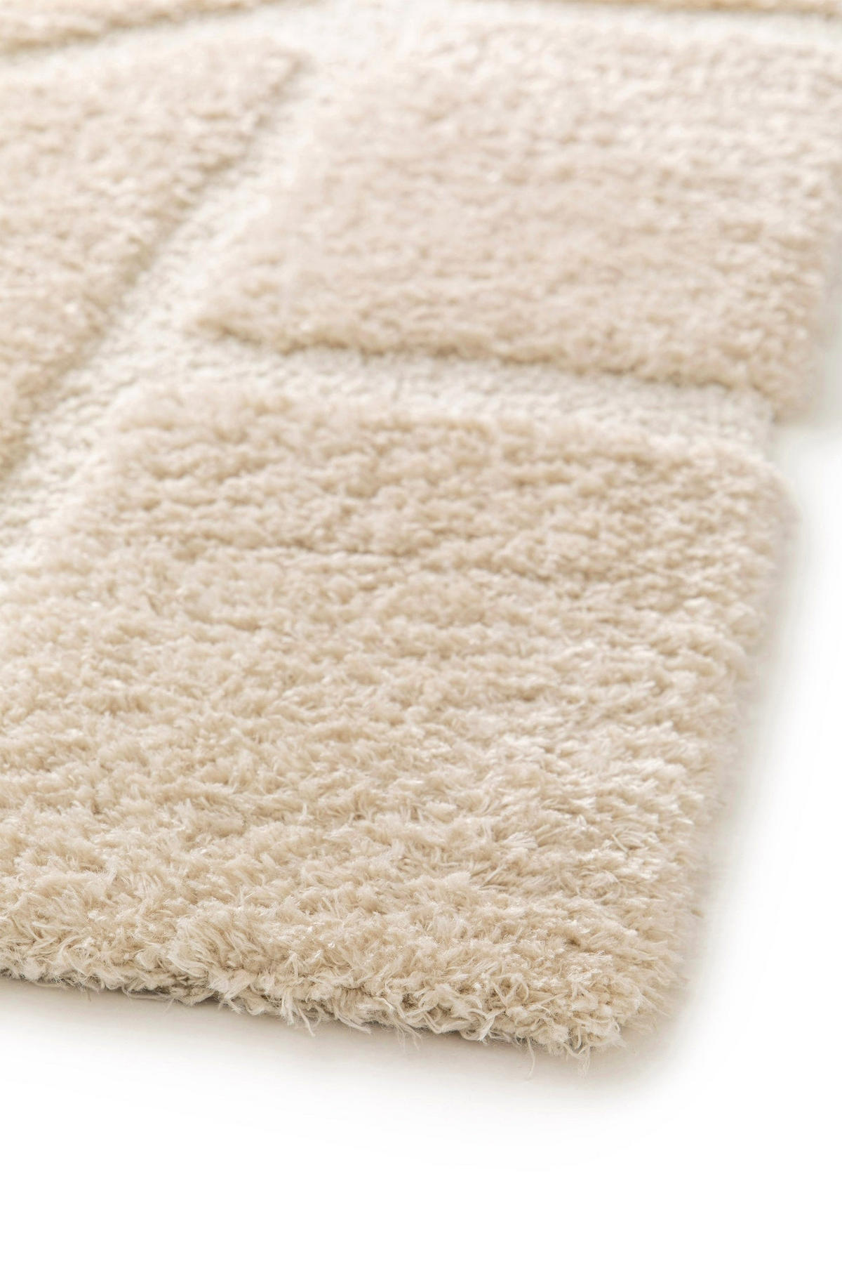 TEPPICH mit Reliefeffekt beige - Beige, Textil (160/230cm) - AFK Living