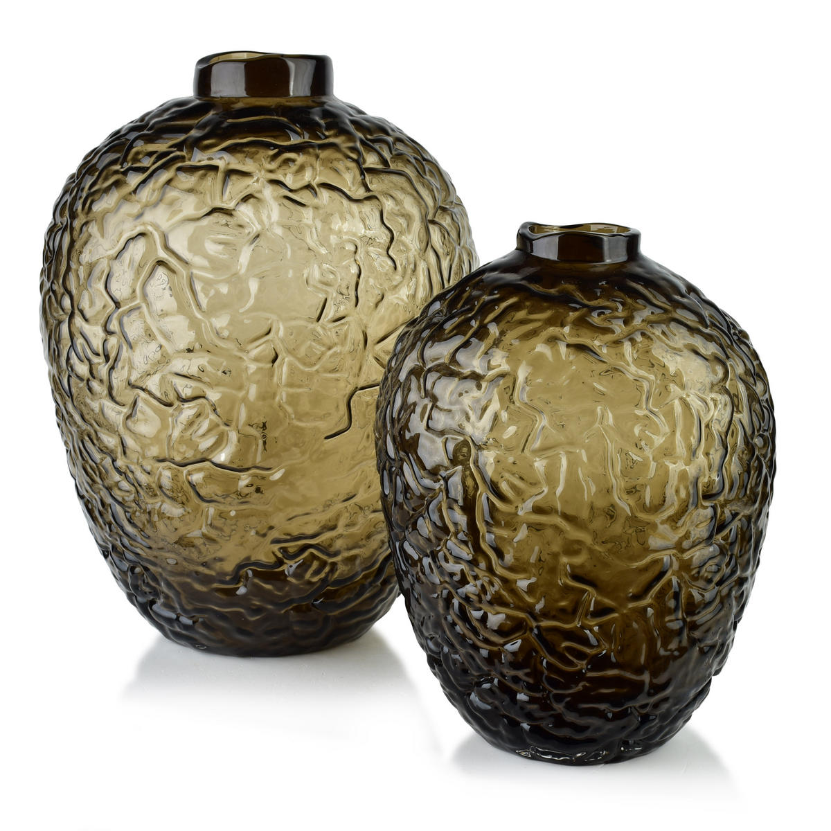 VÁZA Serénite, sklo, 30 cm - čirá, sklo (34cm) - Mondex