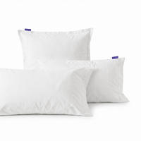 KISSENBEZUG Basic percal Weiss 50x75 cm (x2) - Weiß, Textil (50/75cm) - Happy Friday