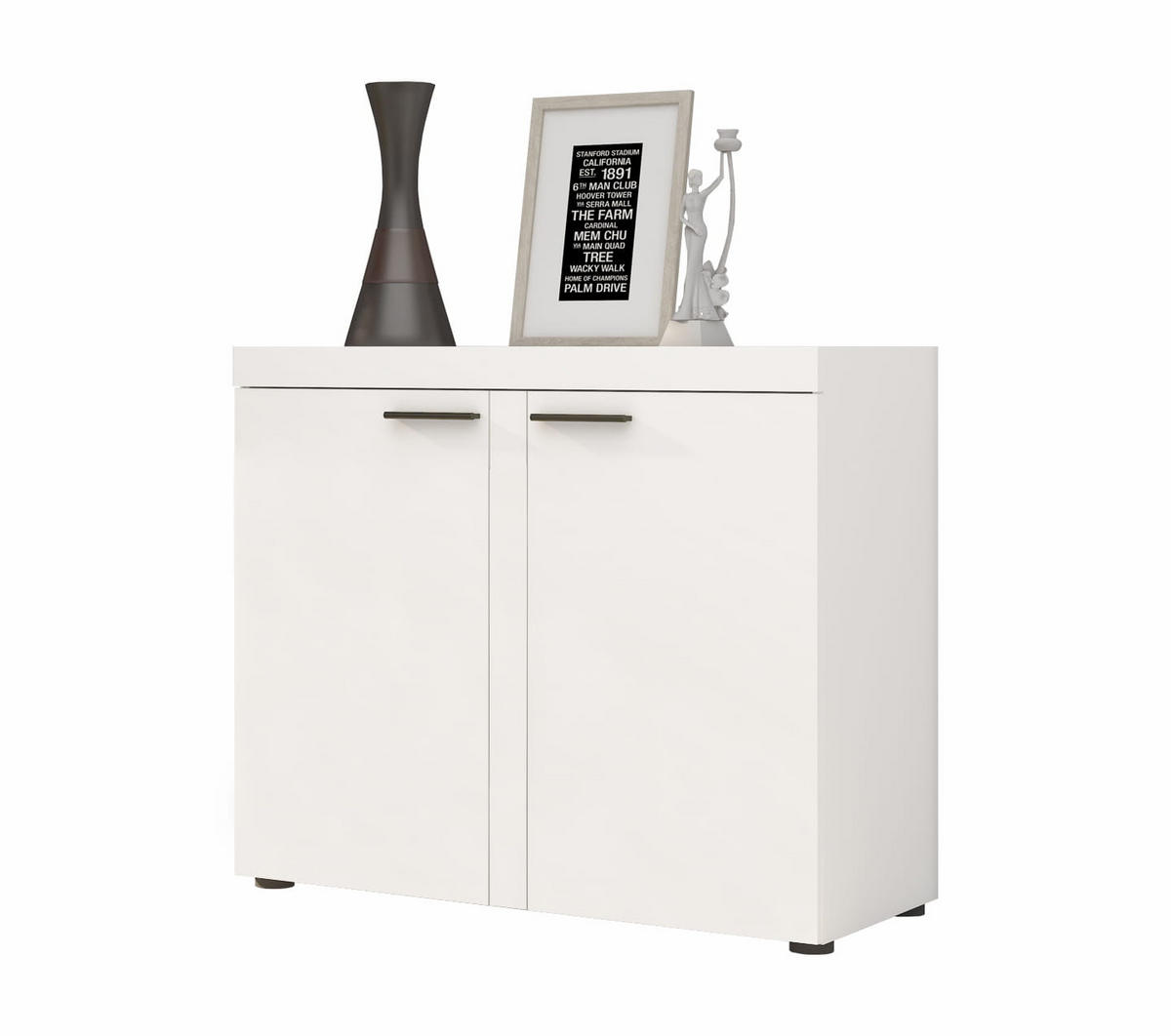SIDEBOARD OKTAWIA 2F - Weiß, Holzwerkstoff (97/80/40cm) - Meblini